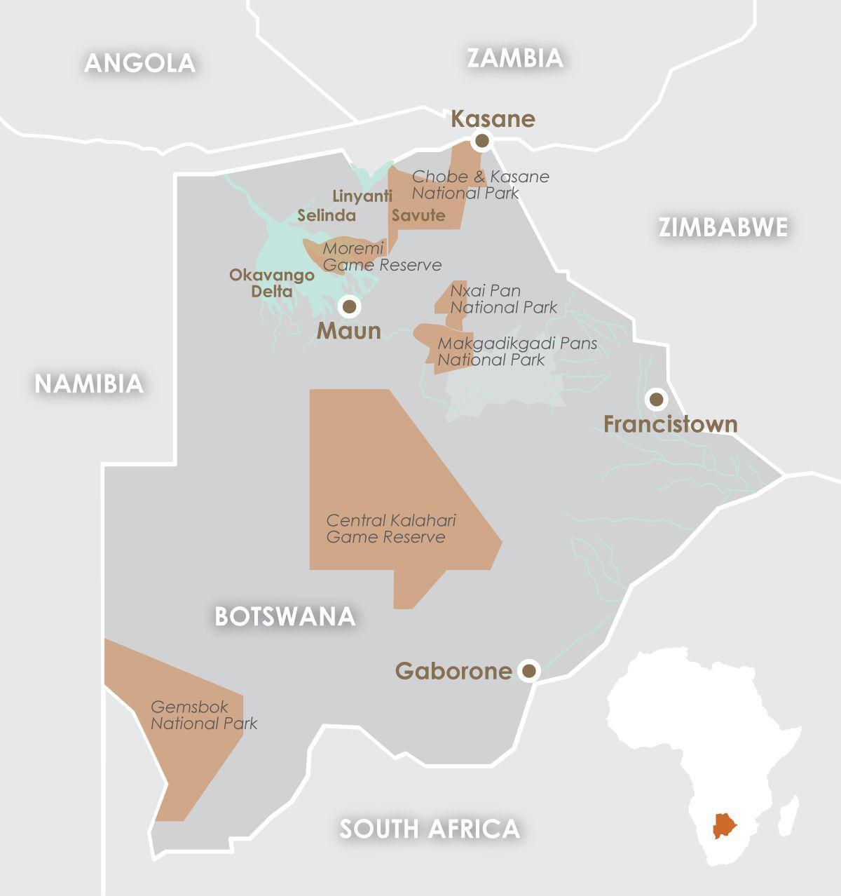 peta maun Botswana